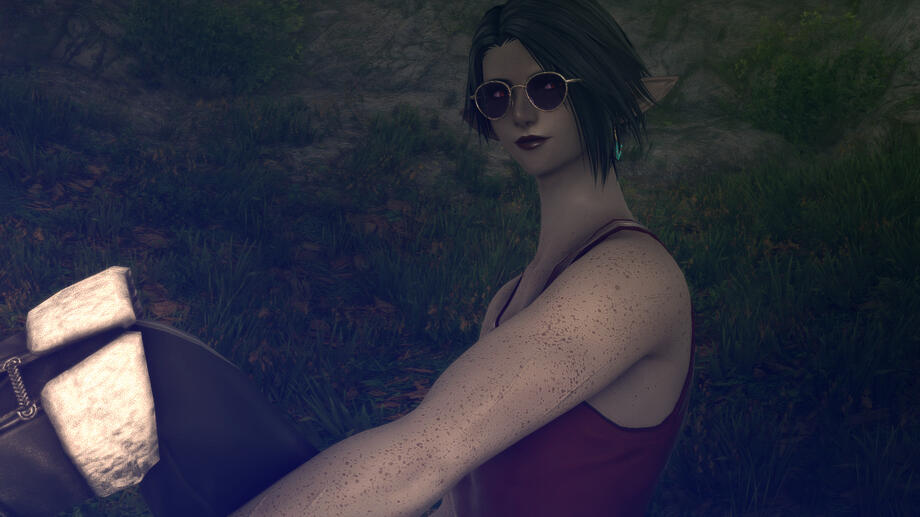 Relaxing in the Shade